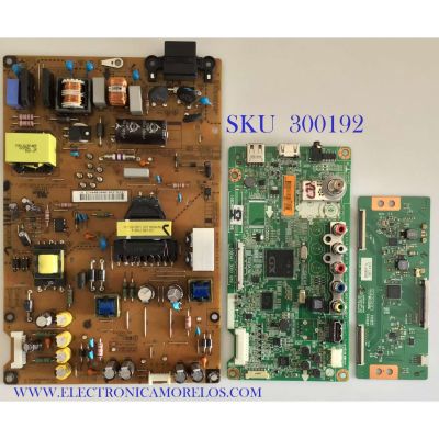 KIT DE TARJETAS PARA TV LG / MAIN EBT62359732 / EAX65049107(1.0) / FUENTE EAY62810801 / EAX64905501(2.0) / T-CON 6871L-3671A / 6870C-0444A / PANEL LC470DUE (SF)(R1) / MODELO 47LN5400-UA.BUSQLJR